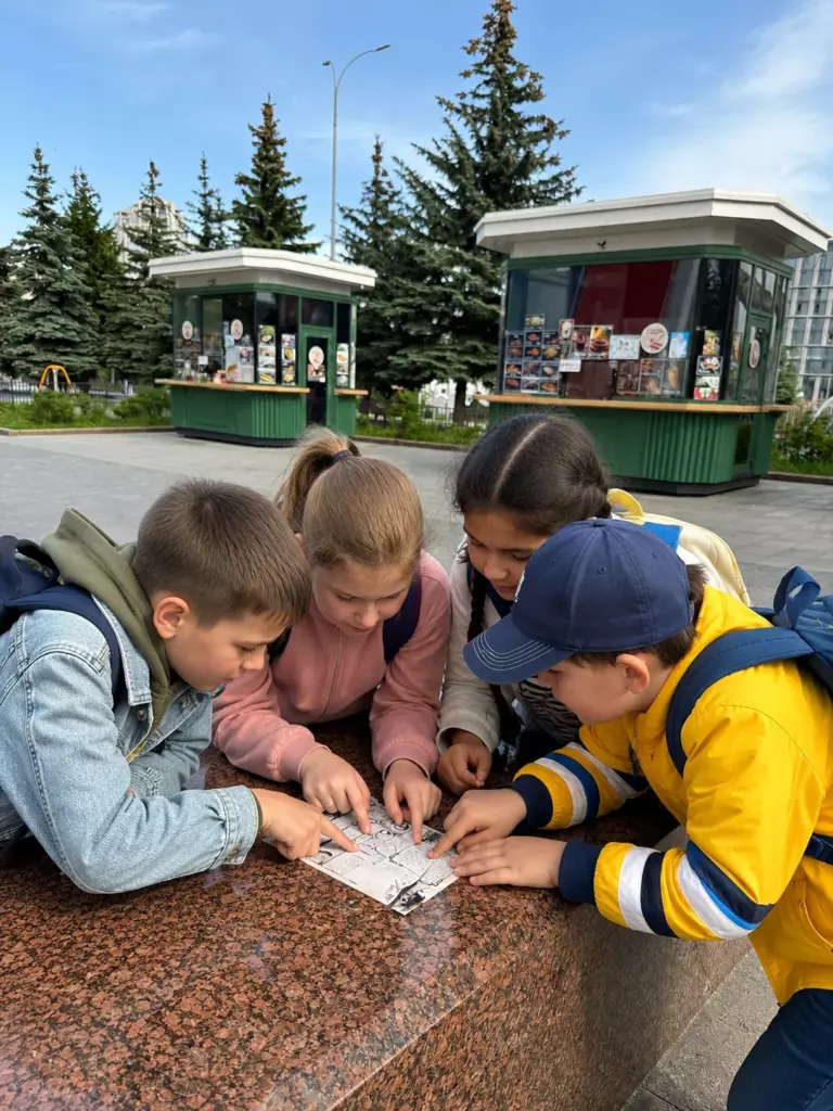 Квест в парке Победы
